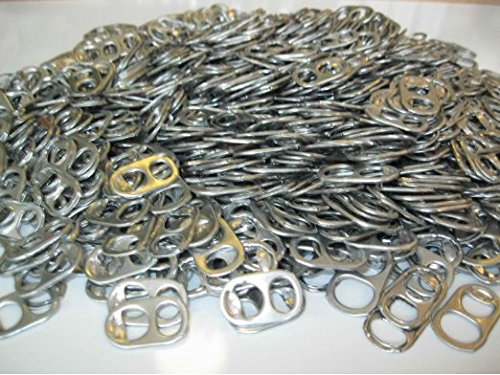 Aluminum Pop Soda Beer Tabs (10000 Silver Tabs)