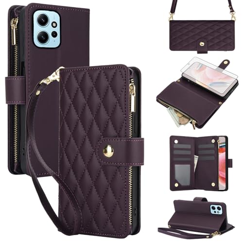 Coque Xiaomi Note 12 4G idéale pour voyager léger avec sa dragonne et son rangement zippé