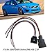 Micarun 2 Pcs Electrical Power Steering (EPS) Type 1 Pump Wire Connector Pigtail Plug Wire Harness Fit for 2005-2009 Volvo Ford Replaced Part Number 30728420 30658215