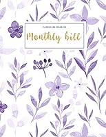 Algopix Similar Product 17 - Monthly Bill Planner and Organizer