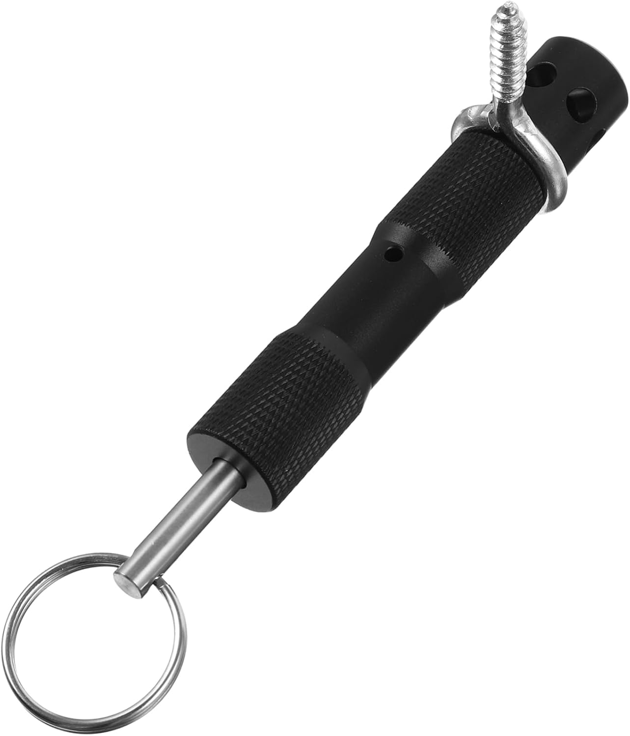 Outdoor Wireless Gate Alarm Trip Wire Alarm for Property Signaling Device Easy Pullring Activation Stylish Design for Camping Hiking