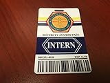Intern - Jeffersonian Institute employee id cosplay badge - Bones