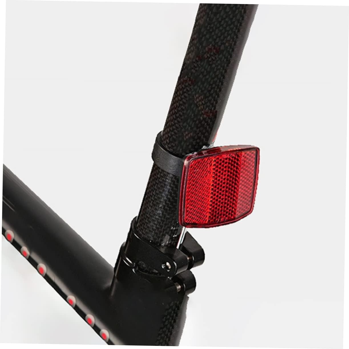 balacoo Reflective Warning Film Bike Reflectors for Front Rear Cycling Accessories Safety Lights Bike Wheel Lights for Night Riding