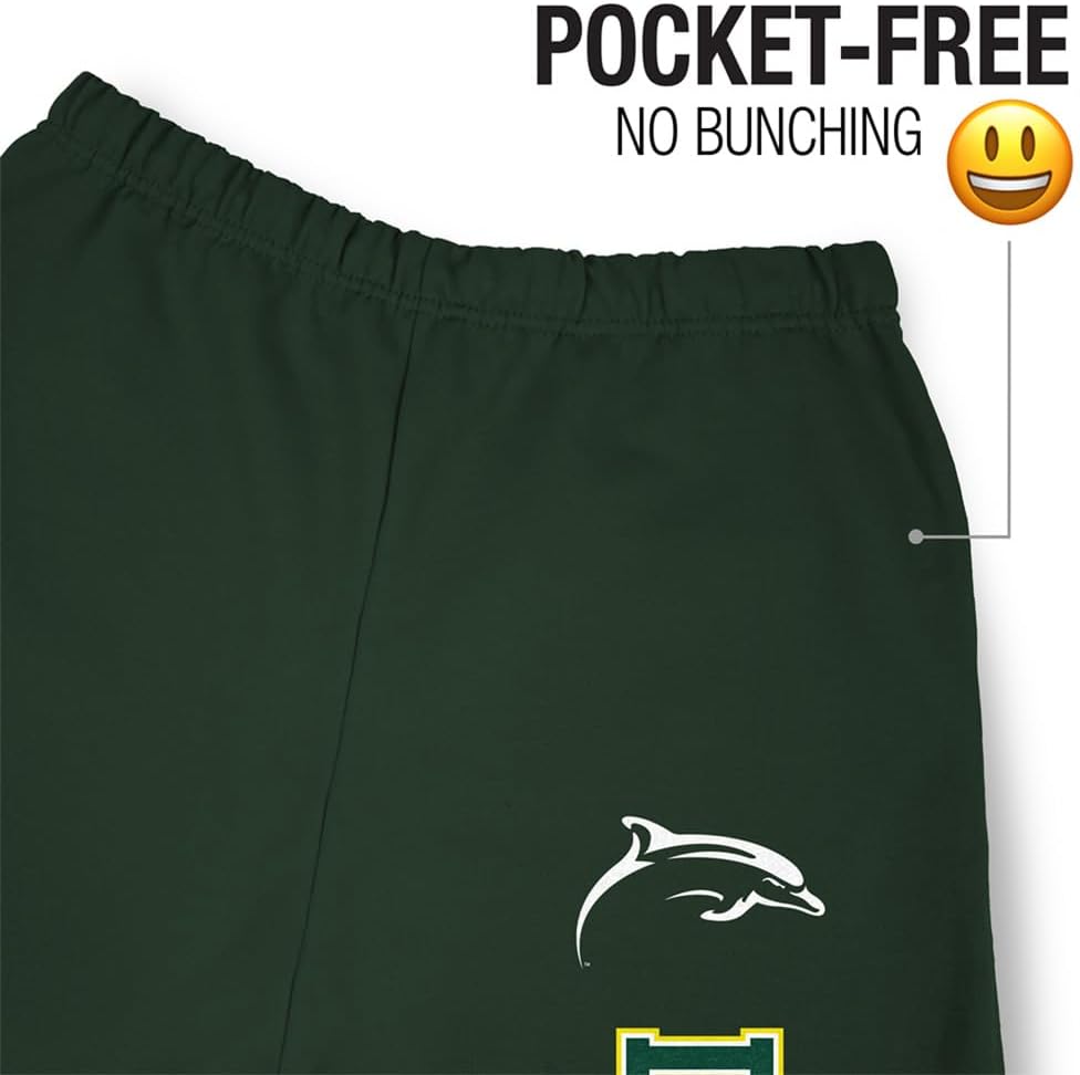 Official Collegiate Vertical Text Mens Jogger Sweatpants Collection 1