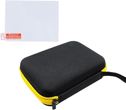 Aetheria RG353VS/RG353V Handheld Game Console Storage Bag Handbag Carring Case Storage Protection Bag + RG353M Screen Protector Tempered Glass