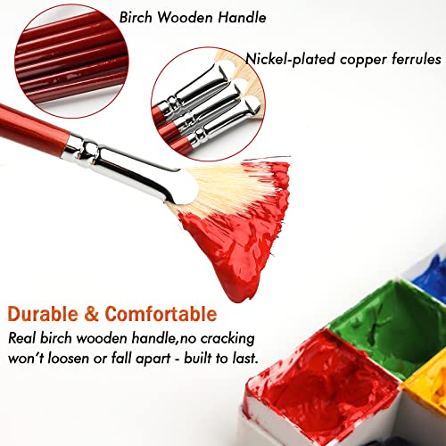 Gacdr Fan Brush For Painting thumb #4