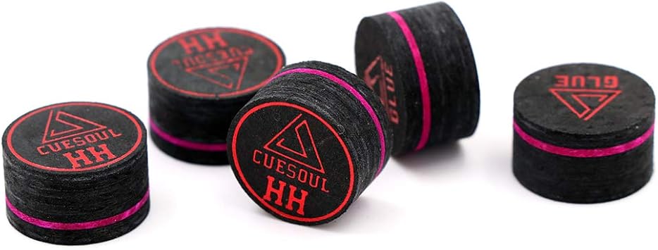 CUESOUL Cue Tips-Pool Cue Tip/Snooker Cue Tip/Glue on Tip