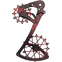 for SRAM for Garbaruk 11/12-Speed, 12T+16TRear Derailleur Cage Pulley Wheels Derailleur Ceramic beari