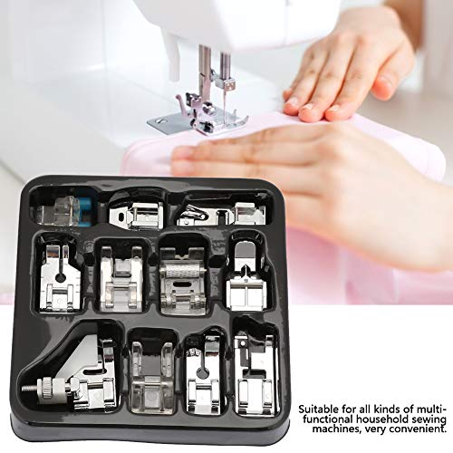 Juego 11 Pies de Prensatelas para Máquina de Coser miniatura 7