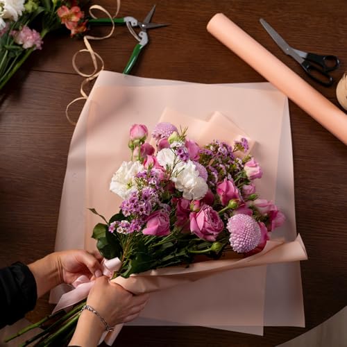 Fournitures fleuriste papier cadeau fleurs | 54.6cm imperméable loisirs - 5