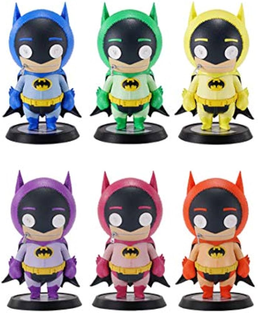 Cutie1 DC バットマン レインボー 6 Colors パック Amazon.com: Cutie1 DC Batman Rainbow Six Colors Pack : Toys & Games