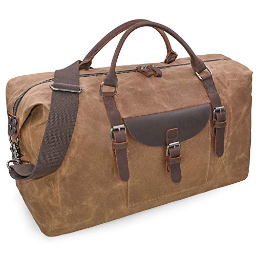 Waxed Canvas Weekender Bag