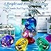 MARFOREVER Extra Large Diving Gem Pool Toys, 60MM Extra Big Diamond Colorful Pirate Treasure Diving Gems Huge Acrylic Diamond Pool Gems Set for Summer Swimming Party Favors Boys Girls Training Gifts