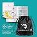 Aussie Health Co Non-Toxic Silicone Enema Bag Kit - 2 Quart Capacity for Water & Coffee Colon Cleansing - BPA & Phthalates Free - 6.5 Foot Hose, 3 Tips, Strong Clamp, Bonus Nozzle & Instruction Guide