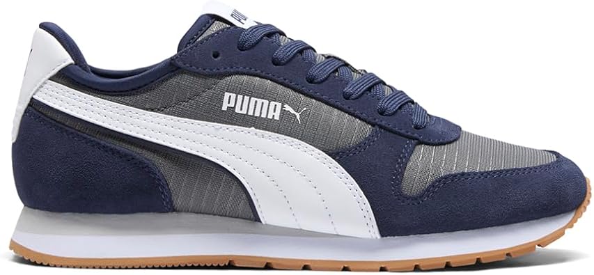 PUMA Kids Boys St Miler Lace Up Sneakers Shoes Casual - Blue, Grey