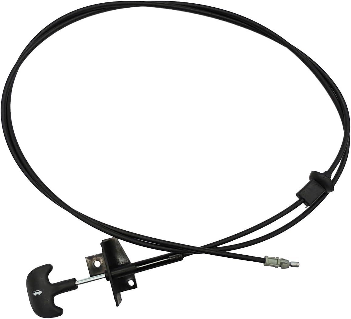 912-185 Hood Release Cable Replacement for Chevrolet Camaro Pontiac Firebird 1993-2002, Part# 10250435 16628656