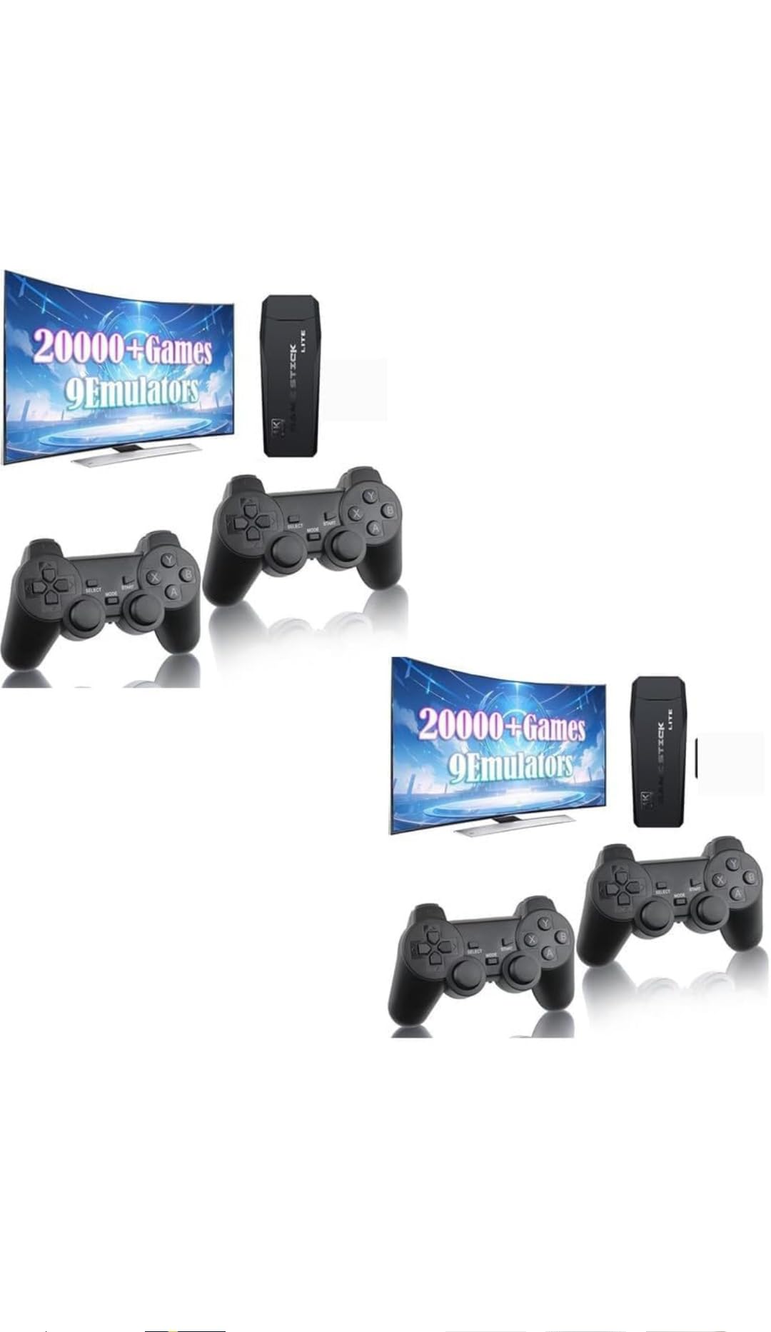 Gagan Traders TV Video Game Console Stick 2.4g Wireless Gamepad Controller USB Built-in 21000+ in 1 Games in This Gaming Console 64gb Memory Card In Latest Upadate Version Now. (B0CP7YZKFV) Amazon Price History, Amazon Price Tracker