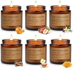 6 Pack Fall Candles