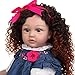 ETRVBSWE Reborn Dolls Toddler Girl 24 Pouces 60cm Soft Silicone l Baby Realistic Reborn Girls Dolls Qui Ressemble à de Vrais bébés Nouveau-nés Sucette magnétique et Stu