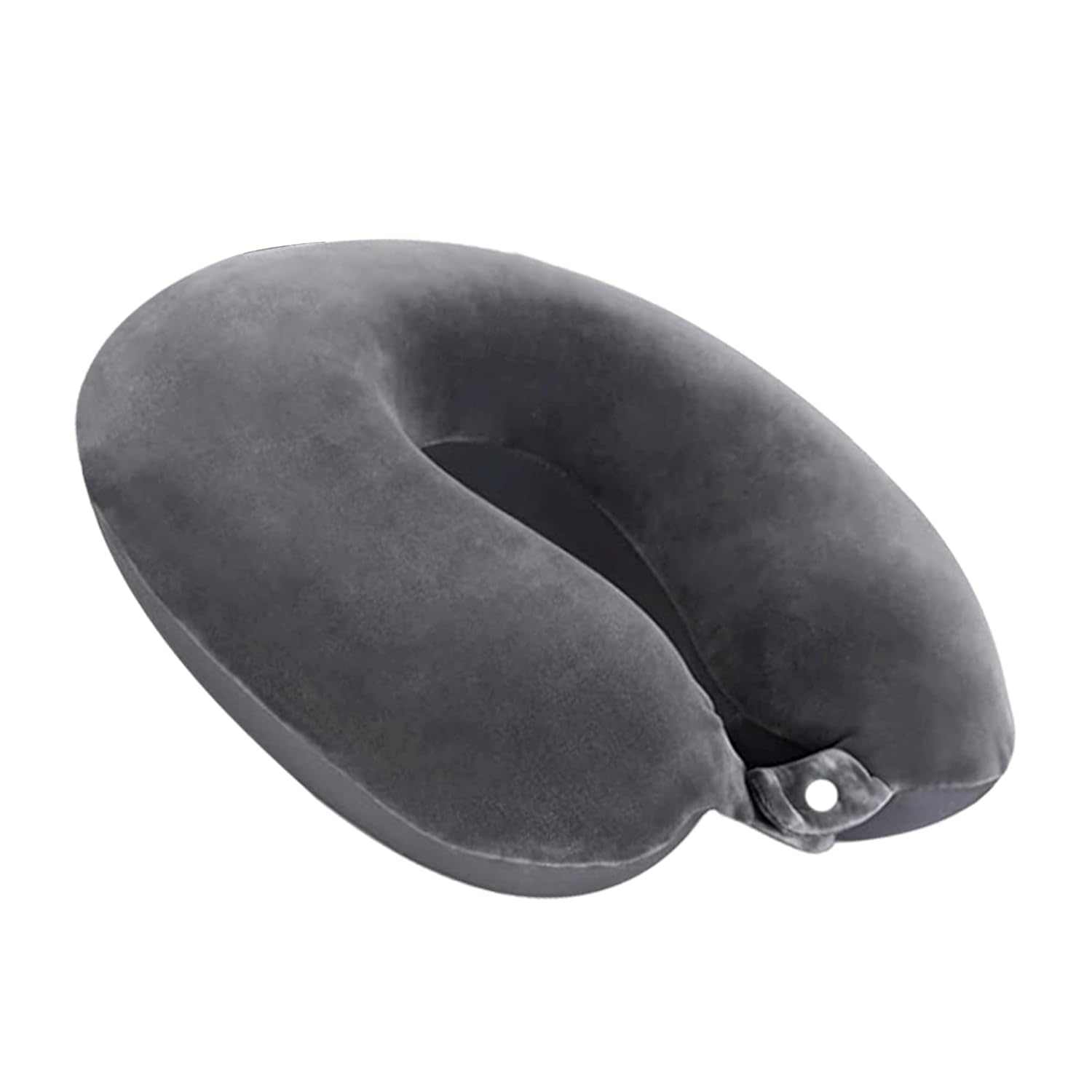 Billebon Cool Gel Infused Memory Foam Travel Neck Pillow with Magnetic Fabric Luxury Neck Support Pillow for Comfortable Travel, Washable Removable Cover (Grey)-picture-38
