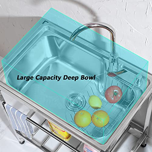 Opiniones y reviews de Lavabos comerciales en acero inoxidable los preferidos por los clientes. 23 Imagen adicional