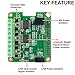 RS485 CAN HAT for Raspberry Pi Via SPI Onboard 1 x CAN Bus MCP2515 Transceiver 2 x RS485 Bus SC16IS1752, Signal and Power Isolated, ESD Protection Port, Stable Long-Distance Communication Module