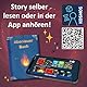 Kosmos 684853 Adventure Puzzle In den Tiefen des Vulkans, 258 Teile, interaktives Abenteuerpuzzle für Kinder ab 8 Jahre, Abenteuergeschichte mit jedem Puzzleteil entdecken