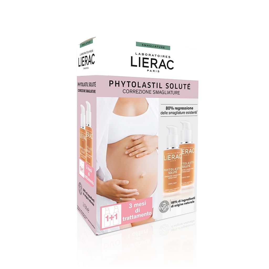 Lierac Duo Phytolastil Soluté Concentrate Gel Correction Stretch Marks 2 x 75 ml