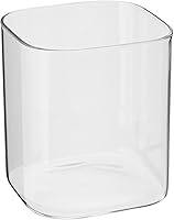 Vista 16 de PATIKIL Jarrones cuadrados de vidrio de 6 x 4 pulgadas, florero con forma de cubo, portavelas flotante transparente, centros de mesa para decoración