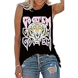 T&Twenties Women Animal Graphic T Shirt Tiger King Design Tee Tops Summer Printed Tee Shirt Blouse