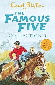 The Famous Five: "Five Go to Mystery Moor", "Five Have Plenty of Fun", "Five On a Secret Trail"