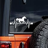Horse Running heartbeat lifeline *I224* 8