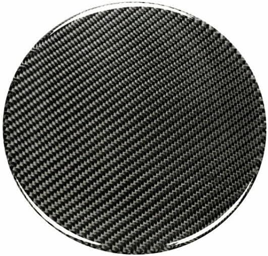 Carbon Fiber Door Gas Cap Fuel Tank Cover Trim Fit for Nissan 350Z 2003-2009 Carbon Fiber Exterior Protective Cover