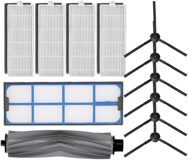 Side Brushes HEPA Roller Main Brush Primary Kits for Ilife X620 X623 A8 A6 Robotic Vacuum Cleaner Spare Parts(1 Main Brush)