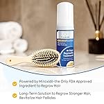 5% Minoxidil Foam for Men and Women Hair Loss Treatments, Hair Growth for Women and Men - Slows Hair Loss & Promotes Hair Regrowth For Thicker, Longer Hair 2.11oz 3 Pack