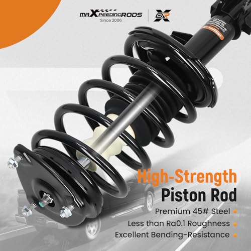 maXpeedingrods 2Pcs Front Struts for Hyundai Accent 2006-2011 Kia Rio & Rio5 2006-2011, 172298 172297 1331579L 1331579R Shock Absorbers Struts with Coil Spring Assembly by maXpeedingrods - Image 3