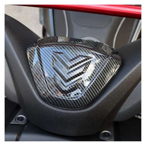 Couvercle guidon NMAX155 coque décorative abs anti-rayures noire - 5