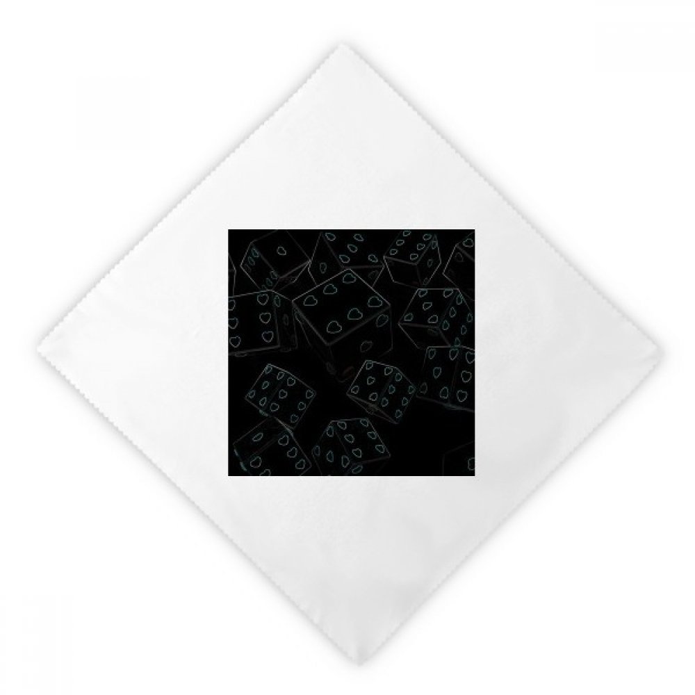 Servilletas de tela reutilizables y lavables para almuerzo con diseño de dados