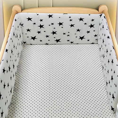 RZYW Anticolisión para Cama Protección Cama Trenza Suave Transpirable Alfombra Anticolisión para El Hogar Fácil Cojín Barandilla De Seguridad para Niños,W6,150 * 30CM