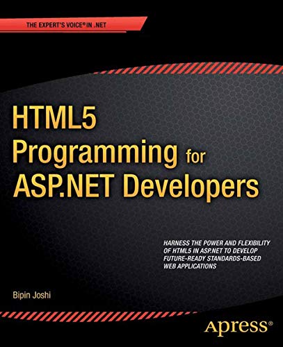 Html5 Programming for ASP.Net Developers (Expert's Voice in .NET)