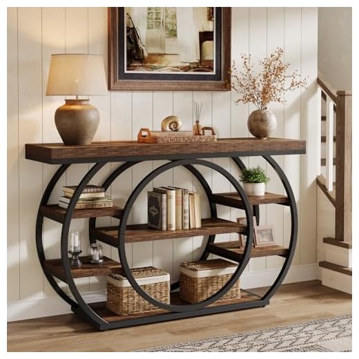 Tribesigns 47" Rustic Console Table