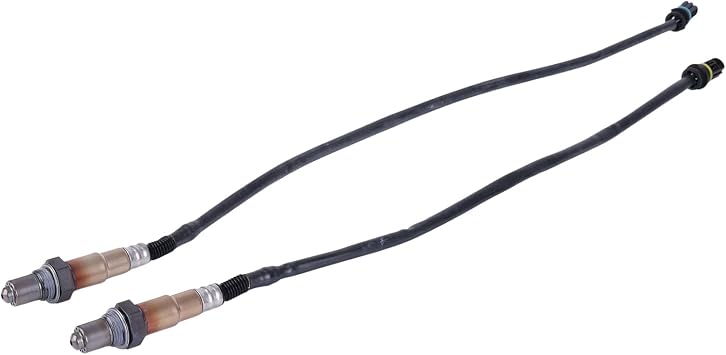 Lambda Sensor Catalytic Converter Oxygen Sensor for BMW N52 N53 N54 E87 E90 E60 E83 E84 E70 E85 Lambda Probe Gas O2 Oxygen Sensor Adapter Replaces 0258010412 Pack of 2