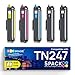 Produktbild 5er-Pack TN247 Kompatibel für Brother TN-243CMYK Toner Brother MFC L3750CDW DCP-L3550CDW Toner MFC-L3750CDW MFC-L3770CDW TN247 TN243 TN243CMYK HL-L3210CW HL-L3230CDW MFC-L3730CW