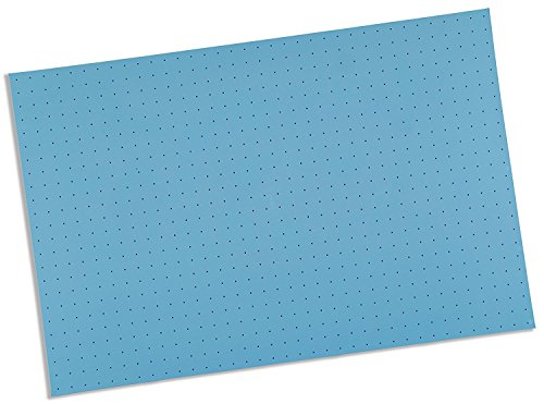 Image of Rolyan Splinting Material Sheets, Ezeform, Blue, 1 /8 inch x 18 inch x 24 inch, 1% Perforated, 4 Sheets