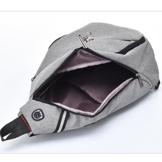 JSEIAJB Small Sling Messenger Bags,Water Repellent Cross Body Chest Bag,Running Hiking Biking Daypacks3