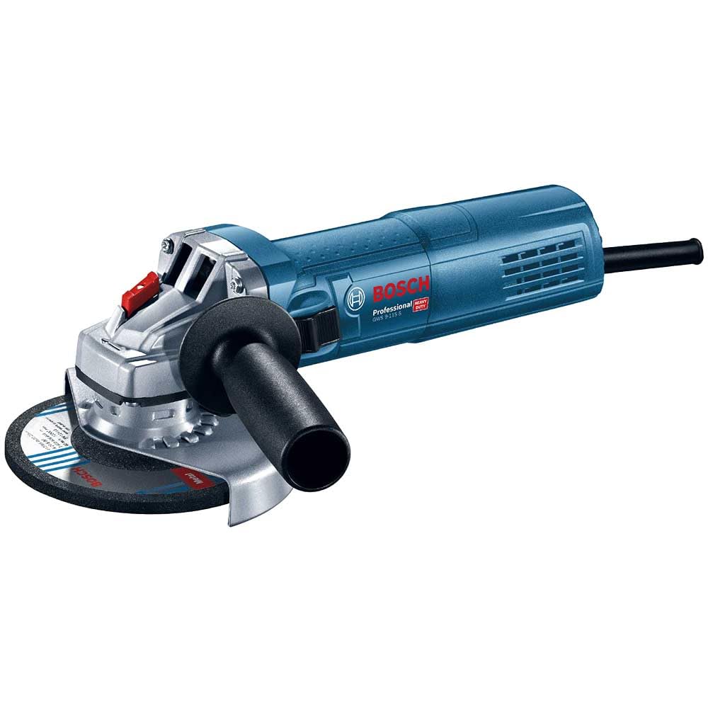 Bosch GWS 9-115 S Variable Speed Angle Grinder 115mm 110v