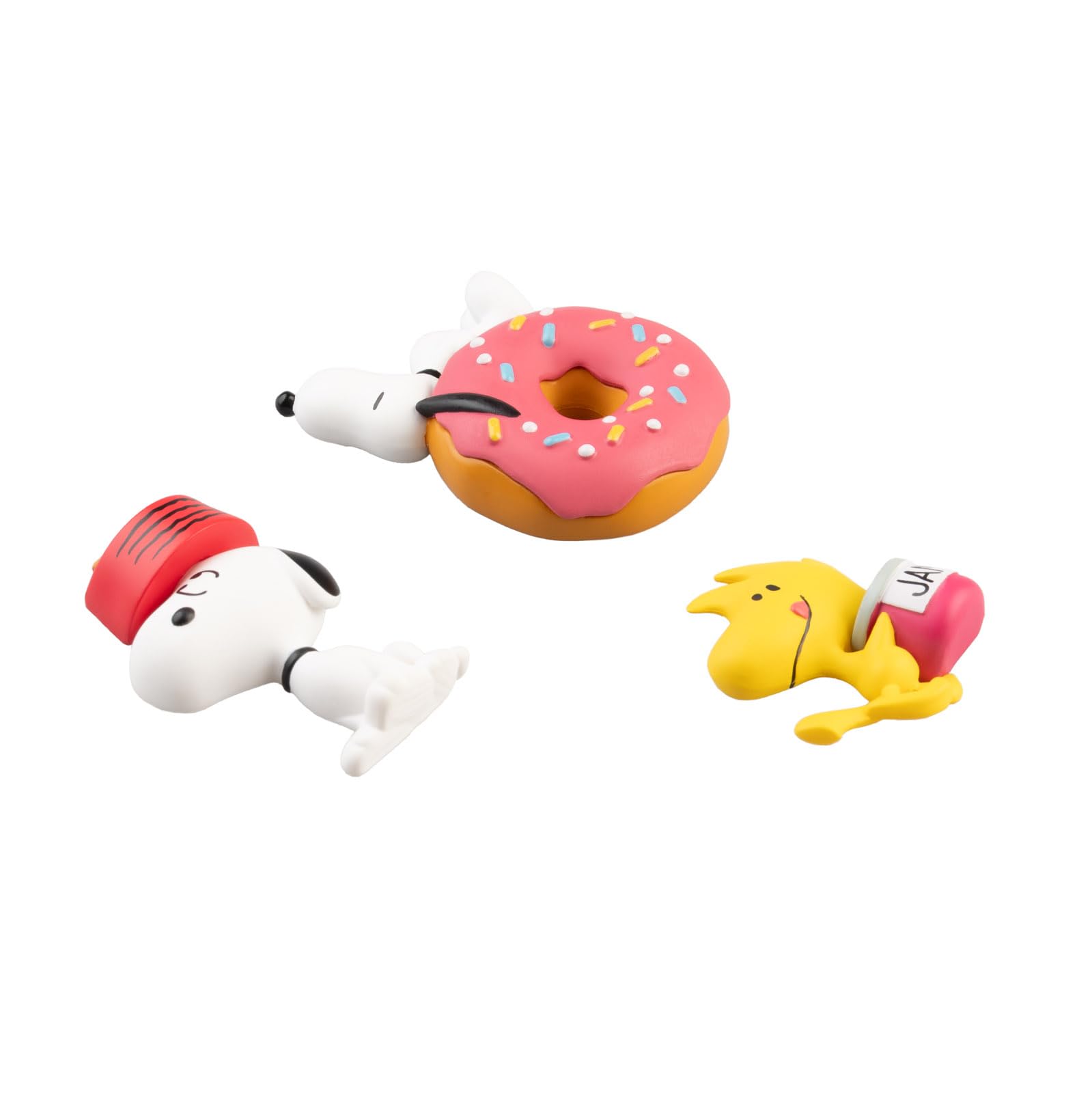 Grupo Erik Set 3 Calamite Frigorifero Snoopy Peanuts 3D - Magneti Decorative da Frigorero in PVC, Set Calamite per Bambini e Fan | Snoopy Gadget (5 x 6 x 2 cm)
