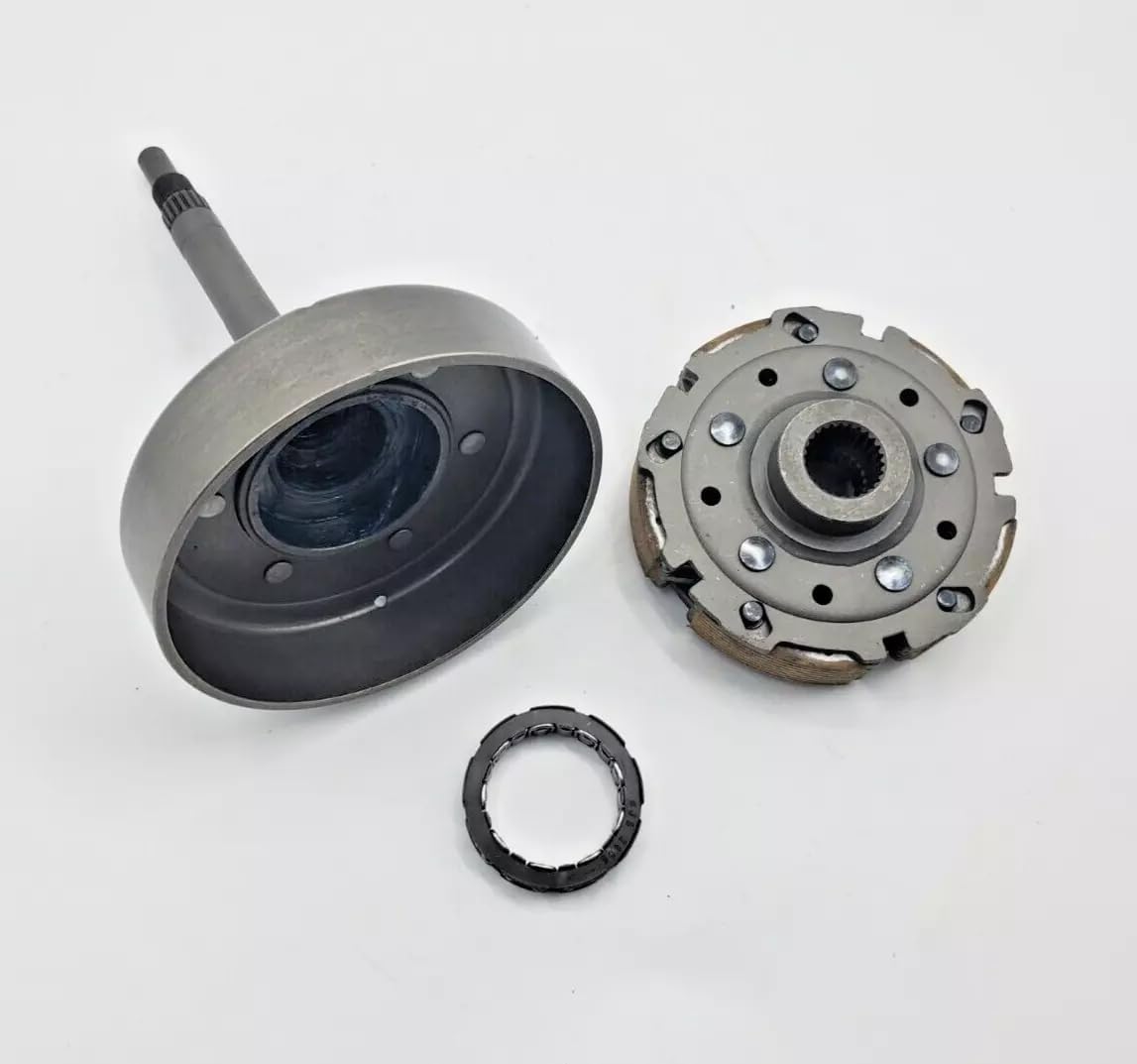 Wet Clutch Shoe Kit with Cover Drum Housing Fit For Hisun 500 550 700 750 UTV Massimo Menards Bennche Supermach 21210-F39-0000,15200-F39-0000