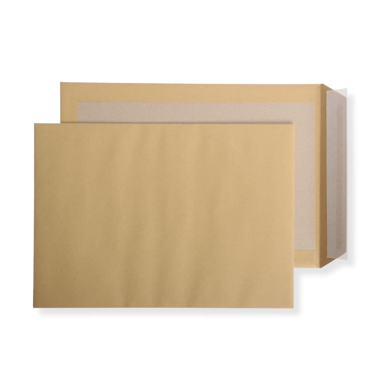 300 St. C4 Papprückwand Versandtaschen braun 120 gr. Kuvert Haftklebend Briefumschläge HK Briefhüllen