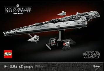 LEGO Star Wars Executor Super Star Destroyer 75356 15 x 10 x 3